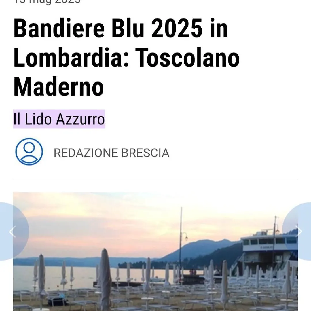 Appartamento Lido 'With Parking Space Included' Toscolano Maderno Italy
